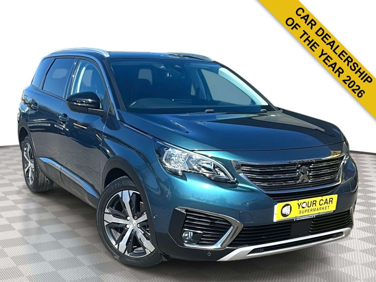 A 2017 PEUGEOT 5008 1.2 PureTech Allure SUV 5dr Petrol EAT Euro 6 (s/s) (130 ps) AUTOMATIC A 2017 PEUGEOT 5008 1.2 PureTech Allure SUV 5dr Petrol EAT Euro 6 (s/s) (130 ps) AUTOMATIC