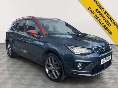A 2020 SEAT ARONA 1.0 TSI GPF XCELLENCE Lux SUV 5dr Petrol DSG Euro 6 (s/s) (115 ps) CarPlay, A 2020 SEAT ARONA 1.0 TSI GPF XCELLENCE Lux SUV 5dr Petrol DSG Euro 6 (s/s) (115 ps) CarPlay,