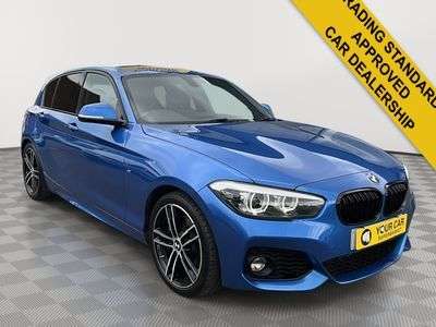 A 2019 BMW 1 SERIES 1.5 118i GPF M Sport Shadow Edition Hatchback 5dr Petrol Auto Euro 6 (s/s) A 2019 BMW 1 SERIES 1.5 118i GPF M Sport Shadow Edition Hatchback 5dr Petrol Auto Euro 6 (s/s)