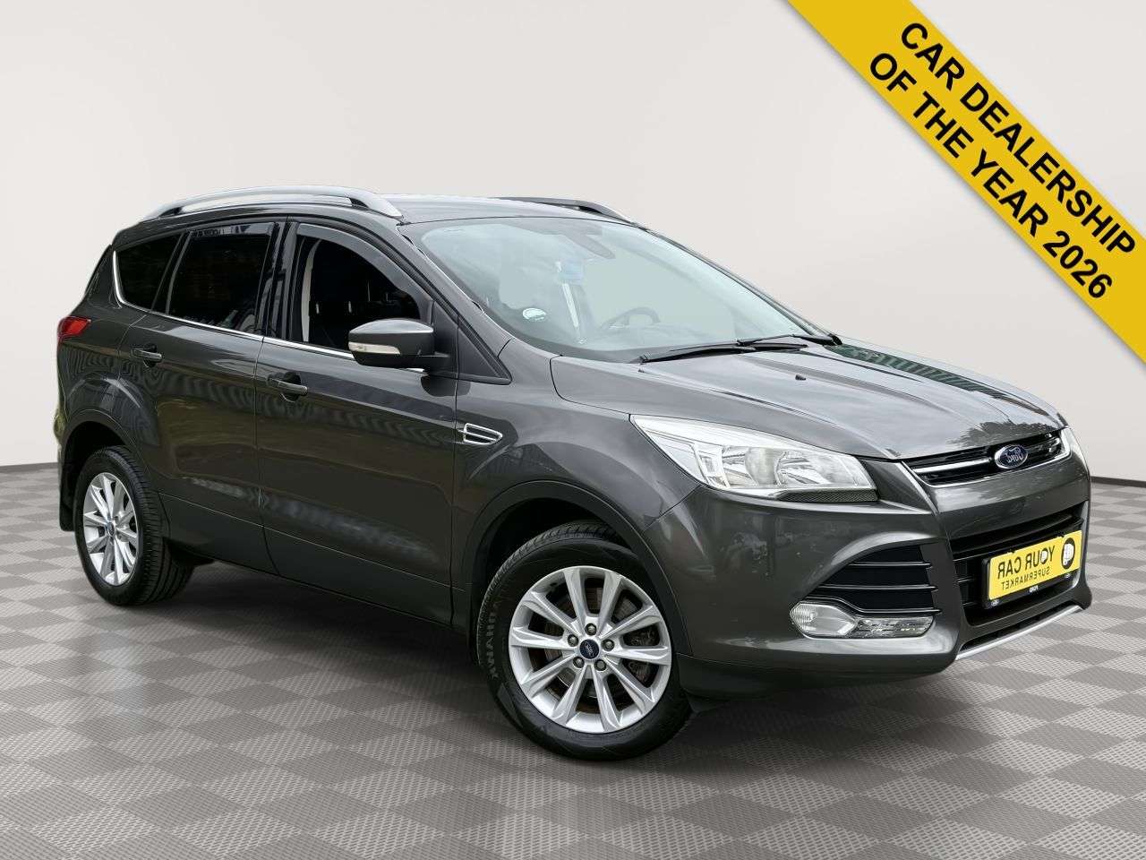 A 2015 FORD KUGA 2.0 TDCi Titanium SUV 5dr Diesel Powershift AWD Euro 6 (s/s) (180 ps) Rear A 2015 FORD KUGA 2.0 TDCi Titanium SUV 5dr Diesel Powershift AWD Euro 6 (s/s) (180 ps) Rear