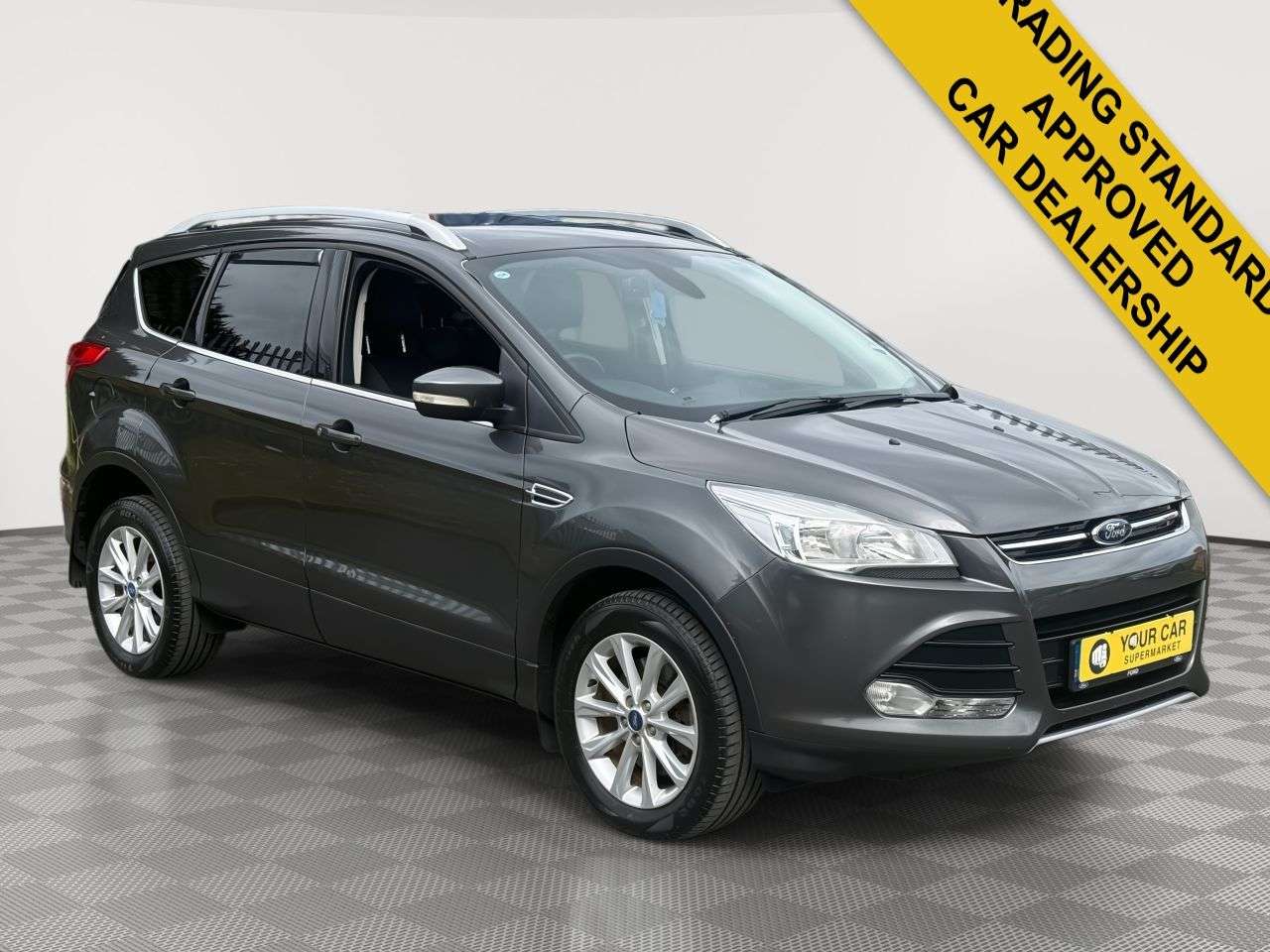 A 2015 FORD KUGA 2.0 TDCi Titanium SUV 5dr Diesel Powershift AWD Euro 6 (s/s) (180 ps) Rear A 2015 FORD KUGA 2.0 TDCi Titanium SUV 5dr Diesel Powershift AWD Euro 6 (s/s) (180 ps) Rear