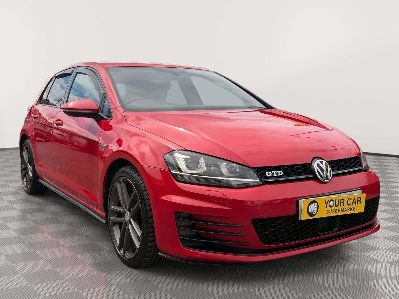 A 2016 VOLKSWAGEN GOLF 2.0 TDI BlueMotion Tech GTD Hatchback 5dr Diesel Manual Euro 6 (s/s) (184 p A 2016 VOLKSWAGEN GOLF 2.0 TDI BlueMotion Tech GTD Hatchback 5dr Diesel Manual Euro 6 (s/s) (184 p