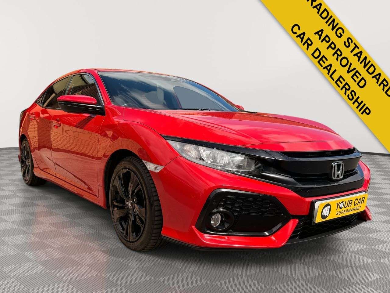 A 2019 HONDA CIVIC 1.6 i-DTEC SR Hatchback 5dr Diesel Manual Euro 6 (s/s) (120 ps) Sat Nav, Re A 2019 HONDA CIVIC 1.6 i-DTEC SR Hatchback 5dr Diesel Manual Euro 6 (s/s) (120 ps) Sat Nav, Re