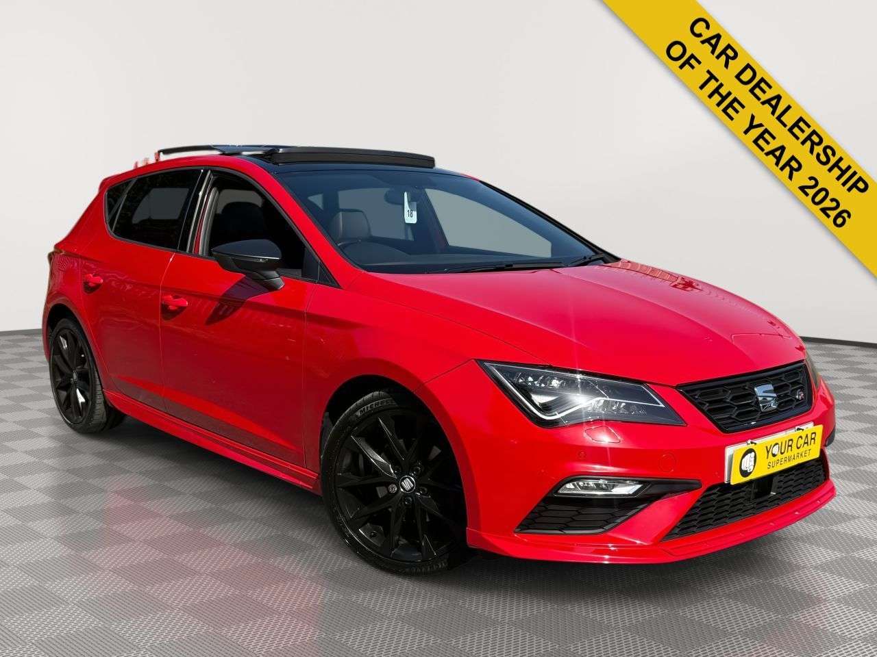 A 2020 SEAT LEON 2.0 TDI FR Black Edition Hatchback 5dr Diesel DSG Euro 6 (s/s) (150 ps) Pan A 2020 SEAT LEON 2.0 TDI FR Black Edition Hatchback 5dr Diesel DSG Euro 6 (s/s) (150 ps) Pan