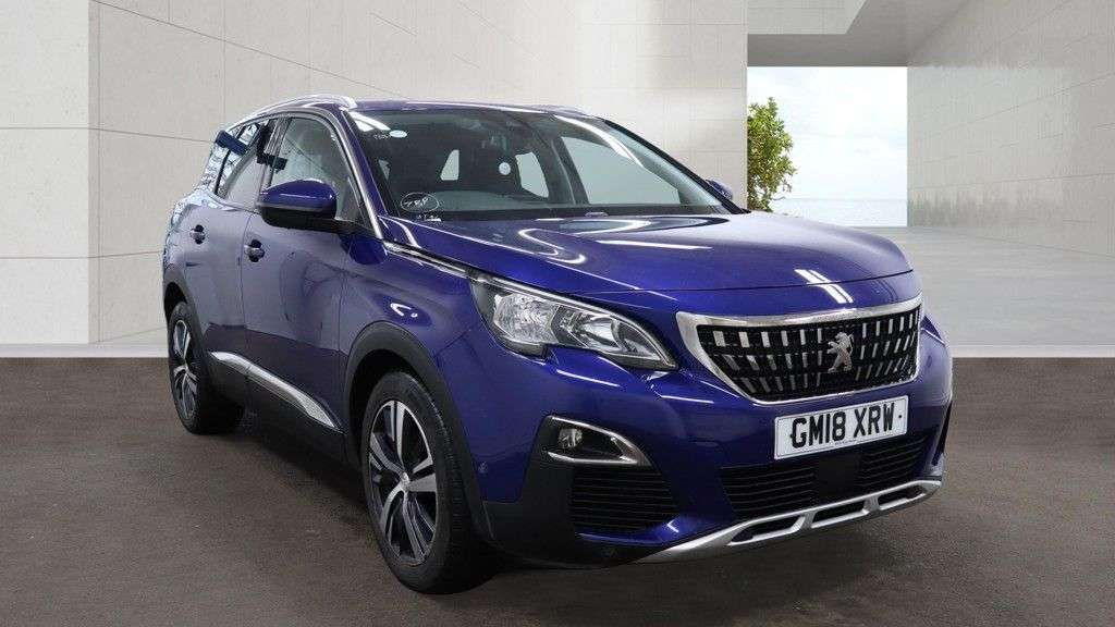 A 2018 PEUGEOT 3008 1.5 BlueHDi Allure SUV 5dr Diesel EAT Euro 6 (s/s) (130 ps) A 2018 PEUGEOT 3008 1.5 BlueHDi Allure SUV 5dr Diesel EAT Euro 6 (s/s) (130 ps)