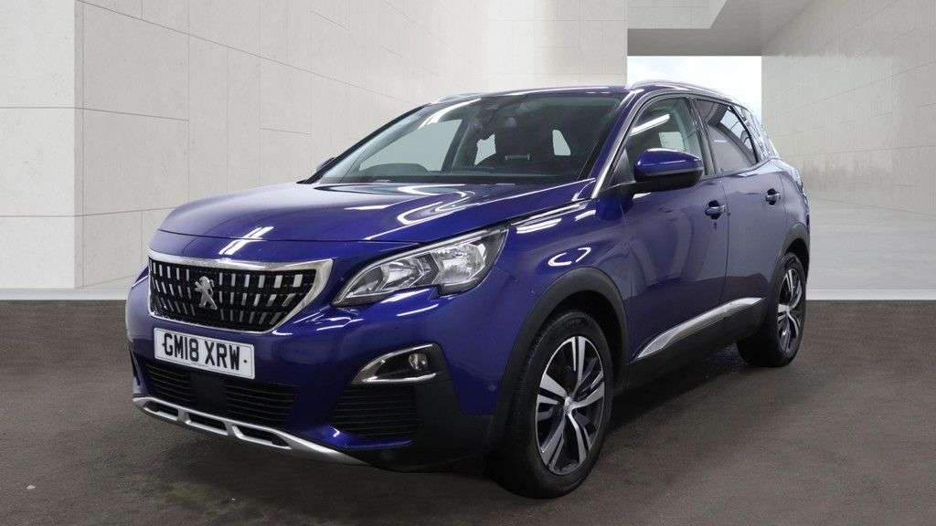 A 2018 PEUGEOT 3008 1.5 BlueHDi Allure SUV 5dr Diesel EAT Euro 6 (s/s) (130 ps) A 2018 PEUGEOT 3008 1.5 BlueHDi Allure SUV 5dr Diesel EAT Euro 6 (s/s) (130 ps)
