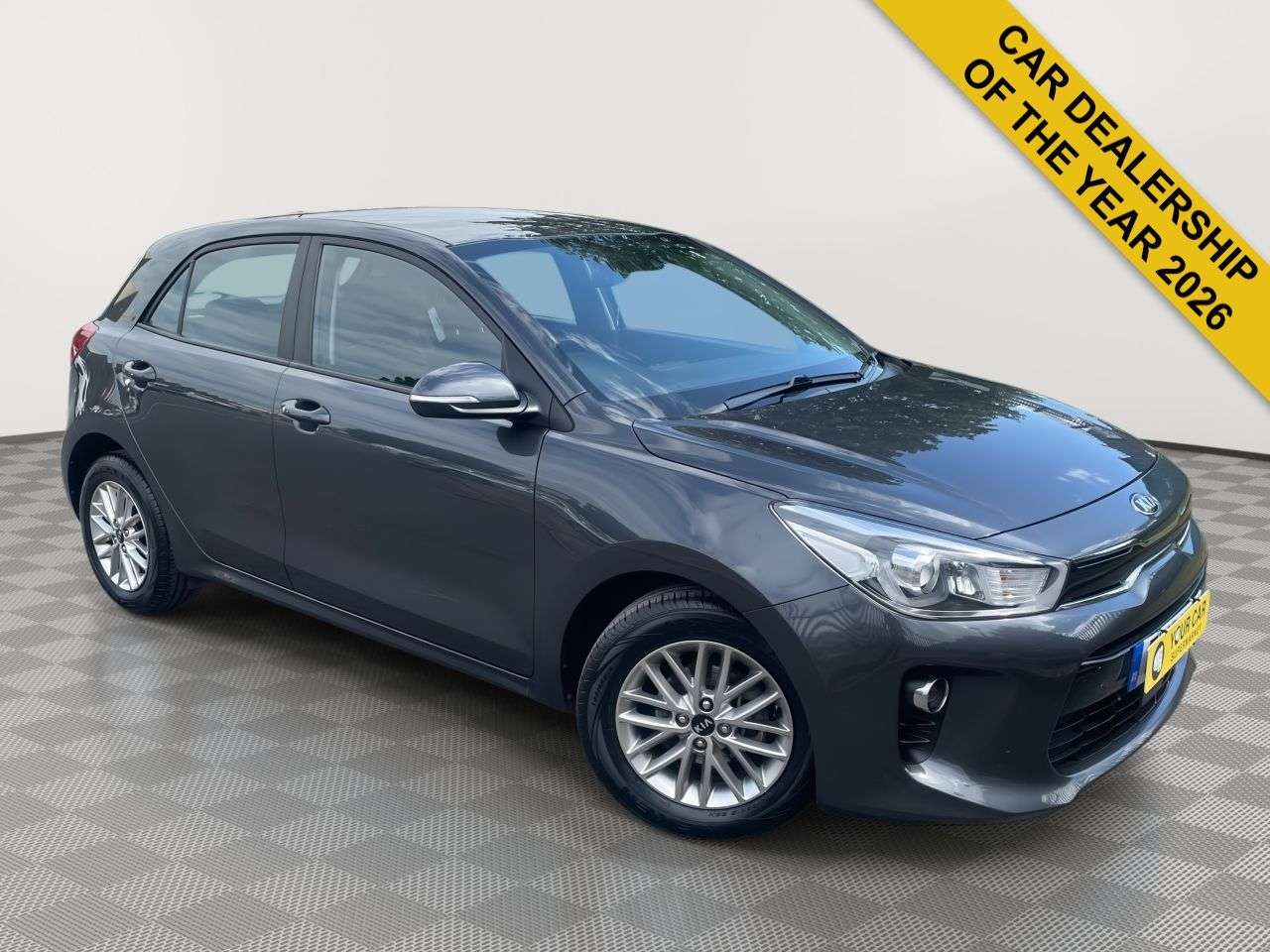 A 2018 KIA RIO 1.25 2 Hatchback 5dr Petrol Manual Euro 6 (s/s) (83 bhp) Rear Camera, Cruis A 2018 KIA RIO 1.25 2 Hatchback 5dr Petrol Manual Euro 6 (s/s) (83 bhp) Rear Camera, Cruis