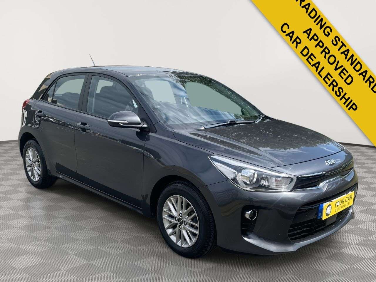 A 2018 KIA RIO 1.25 2 Hatchback 5dr Petrol Manual Euro 6 (s/s) (83 bhp) Rear Camera, Cruis A 2018 KIA RIO 1.25 2 Hatchback 5dr Petrol Manual Euro 6 (s/s) (83 bhp) Rear Camera, Cruis