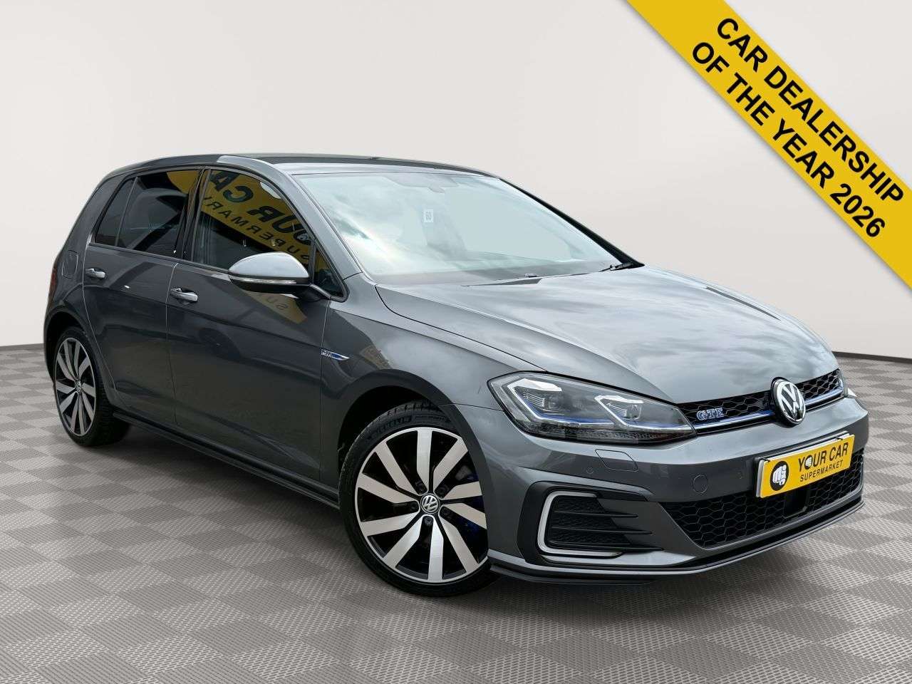 A 2018 VOLKSWAGEN GOLF 1.4 TSI 8.7kWh GTE Advance Hatchback 5dr Petrol Plug-in Hybrid DSG Euro 6 ( A 2018 VOLKSWAGEN GOLF 1.4 TSI 8.7kWh GTE Advance Hatchback 5dr Petrol Plug-in Hybrid DSG Euro 6 (