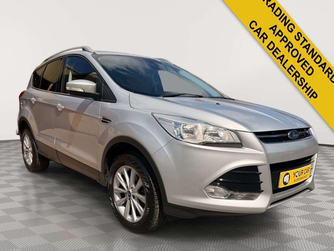 A 2016 FORD KUGA 1.5T EcoBoost Titanium SUV 5dr Petrol Manual 2WD Euro 6 (s/s) (150 ps) Blue A 2016 FORD KUGA 1.5T EcoBoost Titanium SUV 5dr Petrol Manual 2WD Euro 6 (s/s) (150 ps) Blue
