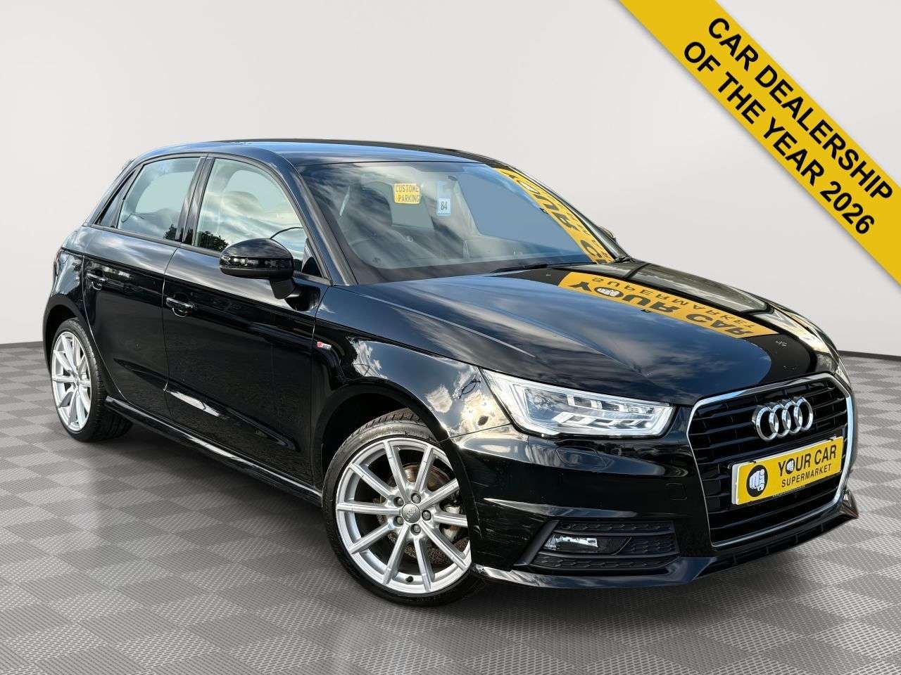 A 2018 AUDI A1 1.0 TFSI S line Sportback 5dr Petrol Manual Euro 6 (s/s) (Nav) (95 ps) Park A 2018 AUDI A1 1.0 TFSI S line Sportback 5dr Petrol Manual Euro 6 (s/s) (Nav) (95 ps) Park