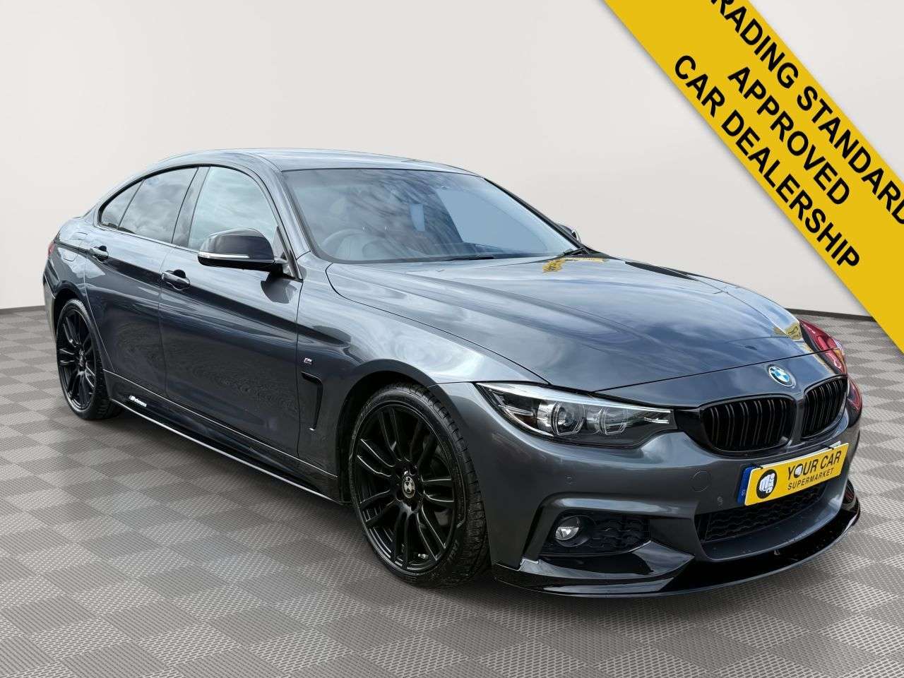A 2018 BMW 4 SERIES GRAN COUPE 2.0 420i M Sport Hatchback 5dr Petrol Auto Euro 6 (s/s) (184 ps) Heated Sea A 2018 BMW 4 SERIES GRAN COUPE 2.0 420i M Sport Hatchback 5dr Petrol Auto Euro 6 (s/s) (184 ps) Heated Sea