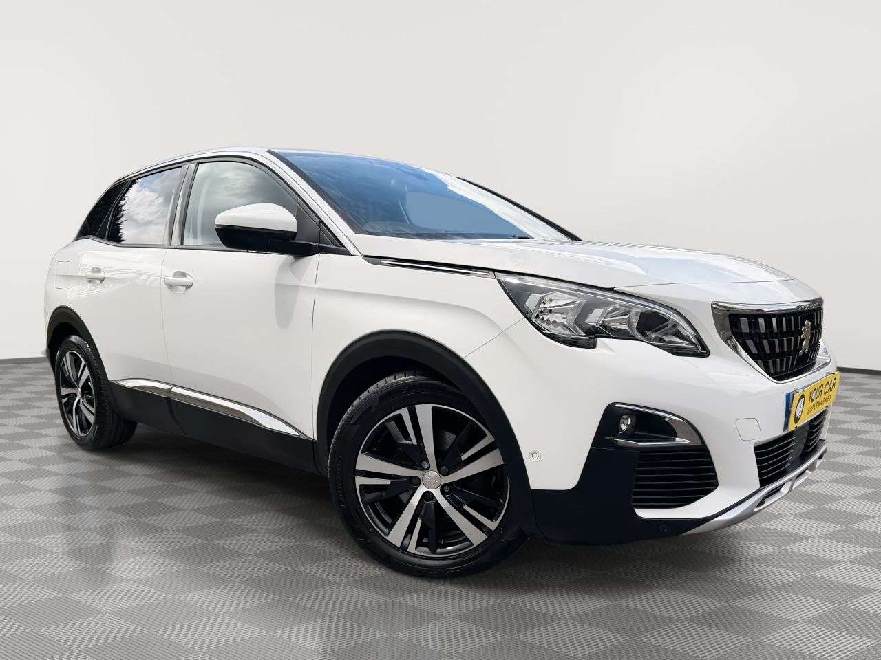 A 2018 PEUGEOT 3008 1.6 BlueHDi Allure SUV 5dr Diesel EAT Euro 6 (s/s) (120 ps) 18in Alloy Whee A 2018 PEUGEOT 3008 1.6 BlueHDi Allure SUV 5dr Diesel EAT Euro 6 (s/s) (120 ps) 18in Alloy Whee