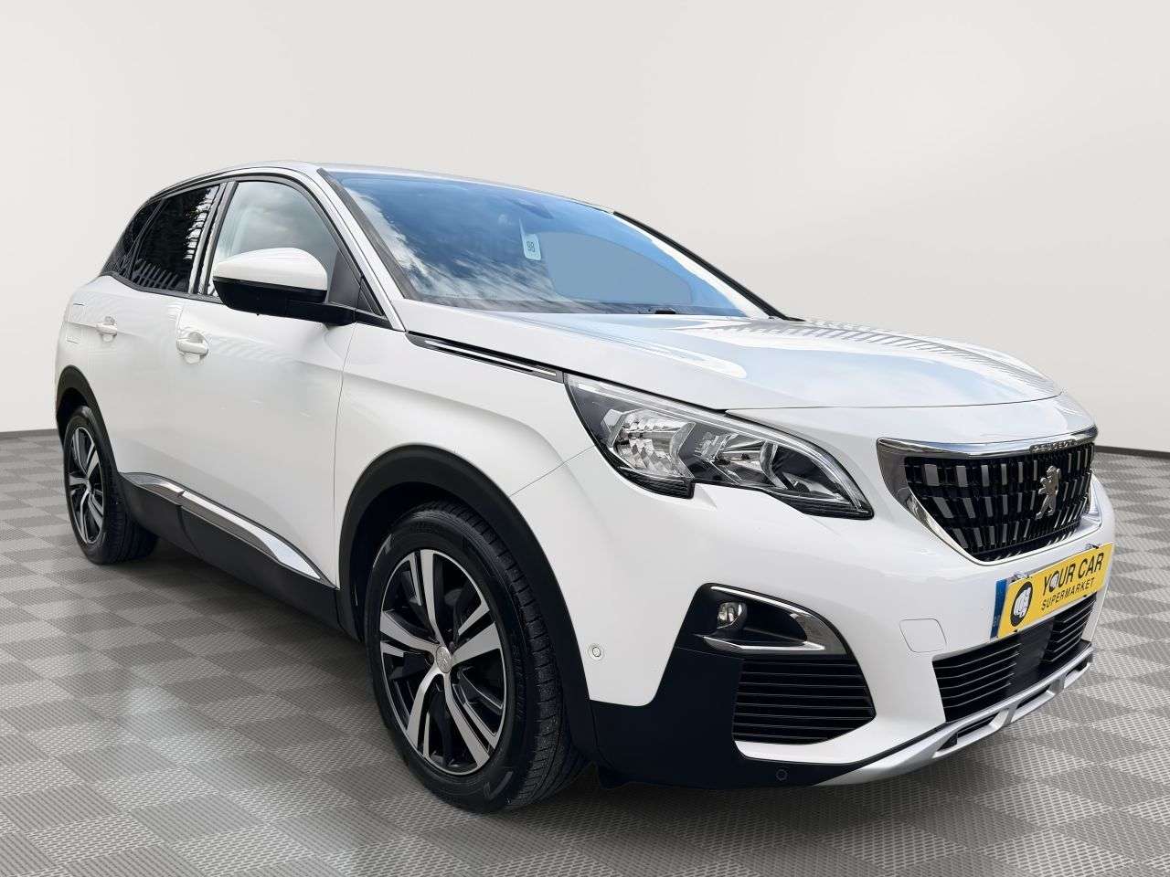A 2018 PEUGEOT 3008 1.6 BlueHDi Allure SUV 5dr Diesel EAT Euro 6 (s/s) (120 ps) 18in Alloy Whee A 2018 PEUGEOT 3008 1.6 BlueHDi Allure SUV 5dr Diesel EAT Euro 6 (s/s) (120 ps) 18in Alloy Whee