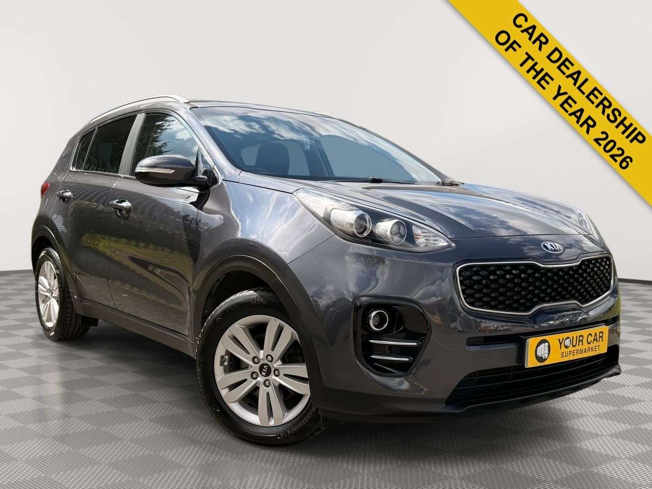 A 2017 KIA SPORTAGE 1.6 GDi 2 SUV 5dr Petrol Manual Euro 6 (s/s) (130 bhp) A 2017 KIA SPORTAGE 1.6 GDi 2 SUV 5dr Petrol Manual Euro 6 (s/s) (130 bhp)