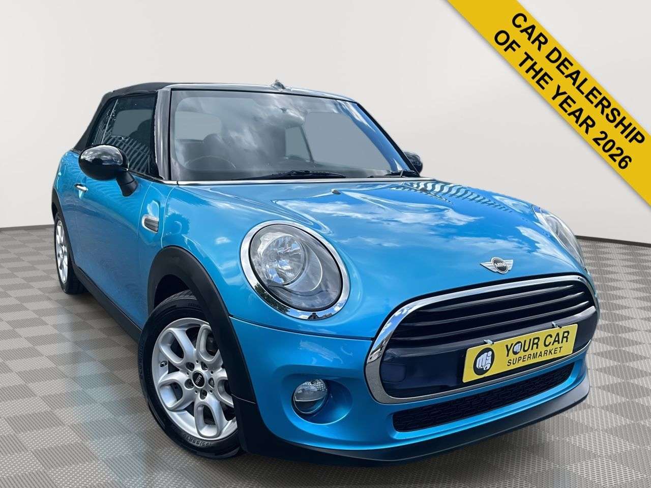 A 2016 MINI CONVERTIBLE 1.5 Cooper D Convertible 2dr Diesel Auto Euro 6 (s/s) (116 ps) Rear Camera, A 2016 MINI CONVERTIBLE 1.5 Cooper D Convertible 2dr Diesel Auto Euro 6 (s/s) (116 ps) Rear Camera,