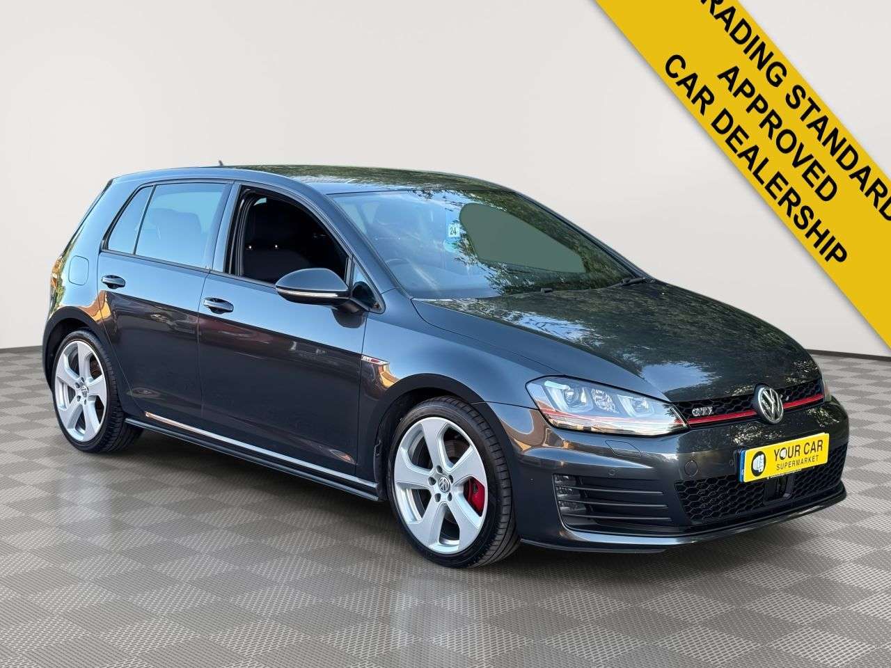 A 2016 VOLKSWAGEN GOLF 2.0 TSI BlueMotion Tech GTI Hatchback 5dr Petrol Manual Euro 6 (s/s) (220 p A 2016 VOLKSWAGEN GOLF 2.0 TSI BlueMotion Tech GTI Hatchback 5dr Petrol Manual Euro 6 (s/s) (220 p