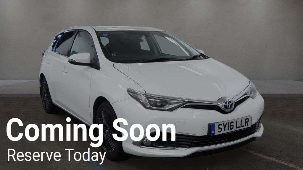 2016 TOYOTA AURIS 2016 TOYOTA AURIS