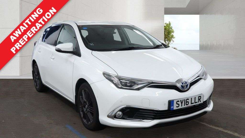 A 2016 TOYOTA AURIS 1.8 VVT-h Excel Hatchback 5dr Petrol Hybrid CVT Euro 6 (s/s) (136 ps) A 2016 TOYOTA AURIS 1.8 VVT-h Excel Hatchback 5dr Petrol Hybrid CVT Euro 6 (s/s) (136 ps)