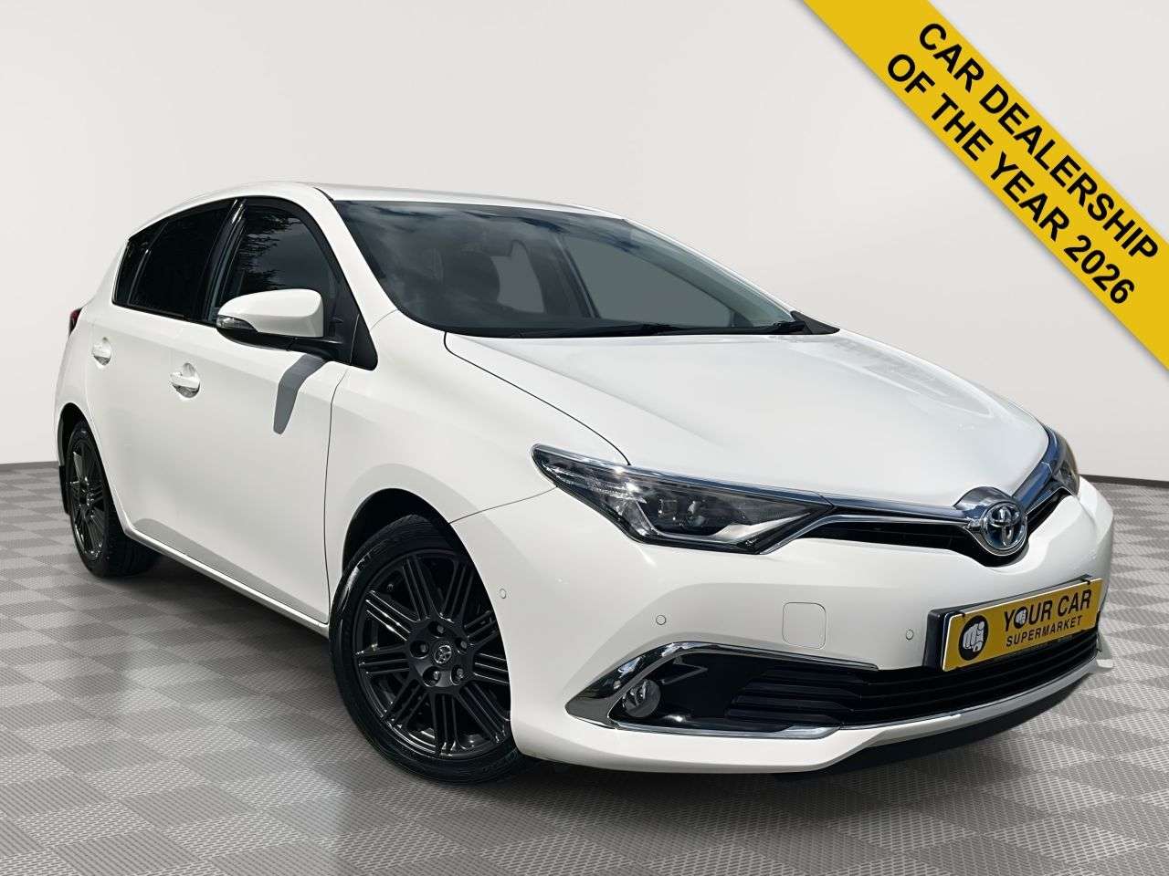A 2016 TOYOTA AURIS 1.8 VVT-h Excel Hatchback 5dr Petrol Hybrid CVT Euro 6 (s/s) (136 ps) A 2016 TOYOTA AURIS 1.8 VVT-h Excel Hatchback 5dr Petrol Hybrid CVT Euro 6 (s/s) (136 ps)