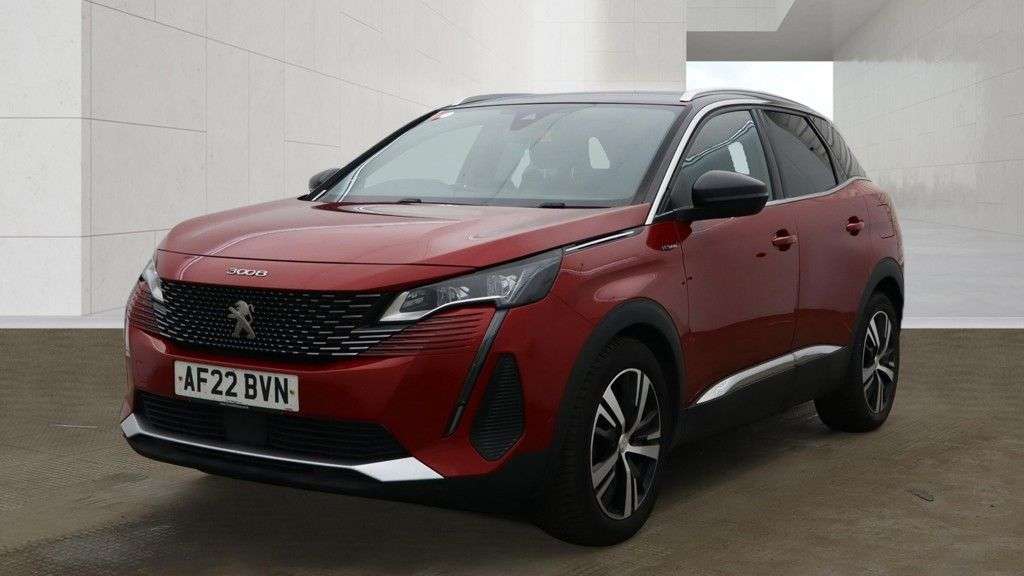 A 2022 PEUGEOT 3008 1.6 13.2kWh GT SUV 5dr Petrol Plug-in Hybrid e-EAT Euro 6 (s/s) (225 ps) A 2022 PEUGEOT 3008 1.6 13.2kWh GT SUV 5dr Petrol Plug-in Hybrid e-EAT Euro 6 (s/s) (225 ps)
