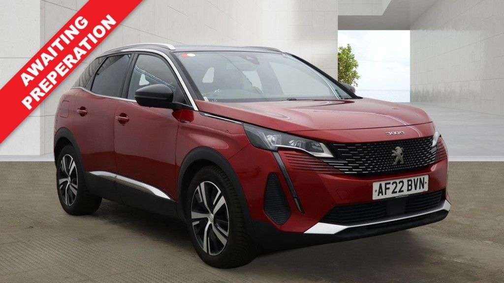 A 2022 PEUGEOT 3008 1.6 13.2kWh GT SUV 5dr Petrol Plug-in Hybrid e-EAT Euro 6 (s/s) (225 ps) A 2022 PEUGEOT 3008 1.6 13.2kWh GT SUV 5dr Petrol Plug-in Hybrid e-EAT Euro 6 (s/s) (225 ps)