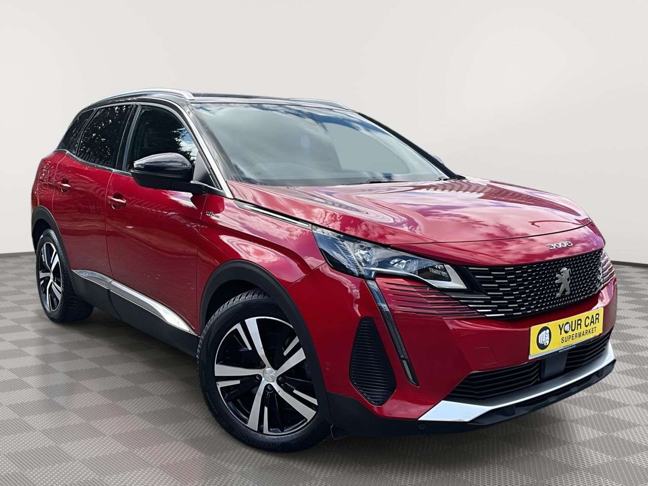 A 2022 PEUGEOT 3008 1.6 13.2kWh GT SUV 5dr Petrol Plug-in Hybrid e-EAT Euro 6 (s/s) (225 ps) A 2022 PEUGEOT 3008 1.6 13.2kWh GT SUV 5dr Petrol Plug-in Hybrid e-EAT Euro 6 (s/s) (225 ps)