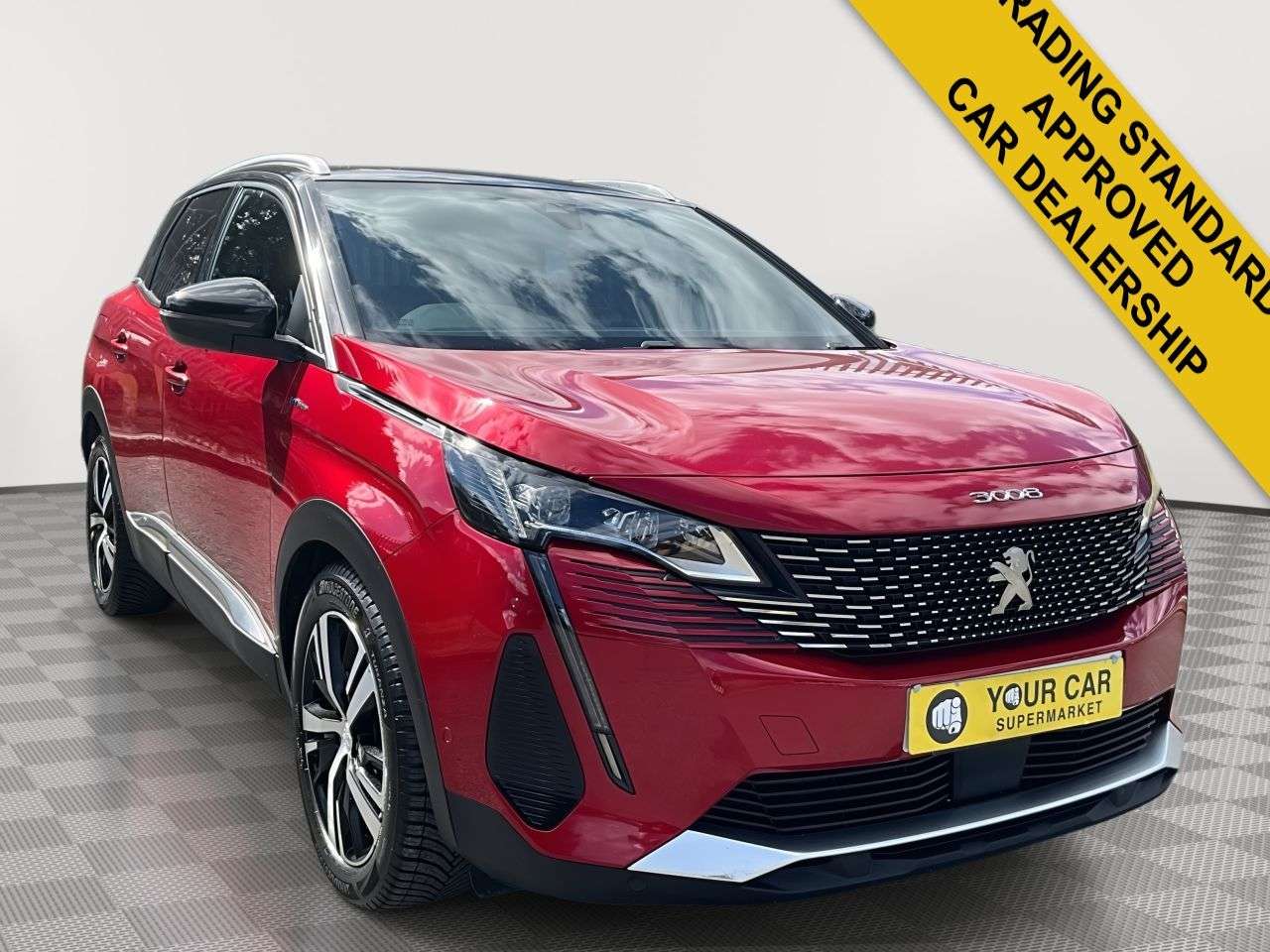 A 2022 PEUGEOT 3008 1.6 13.2kWh GT SUV 5dr Petrol Plug-in Hybrid e-EAT Euro 6 (s/s) (225 ps) A 2022 PEUGEOT 3008 1.6 13.2kWh GT SUV 5dr Petrol Plug-in Hybrid e-EAT Euro 6 (s/s) (225 ps)