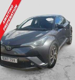 A 2017 TOYOTA C-HR 1.8 VVT-h Dynamic SUV 5dr Petrol Hybrid CVT Euro 6 (s/s) (122 ps) A 2017 TOYOTA C-HR 1.8 VVT-h Dynamic SUV 5dr Petrol Hybrid CVT Euro 6 (s/s) (122 ps)