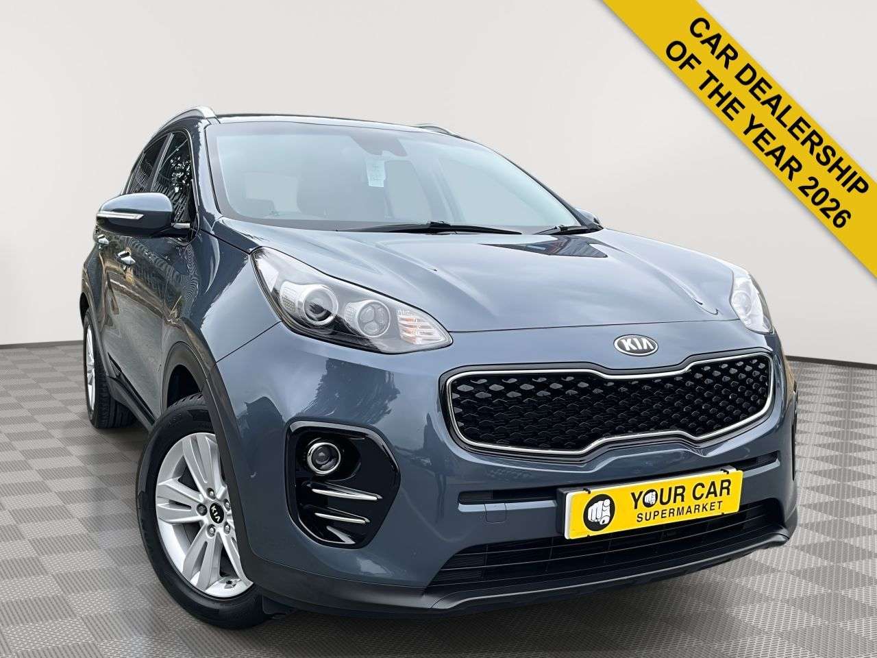 A 2018 KIA SPORTAGE 1.6 GDi 2 SUV 5dr Petrol Manual Euro 6 (s/s) (130 bhp) 2 KEYS LONG MOT A 2018 KIA SPORTAGE 1.6 GDi 2 SUV 5dr Petrol Manual Euro 6 (s/s) (130 bhp) 2 KEYS LONG MOT