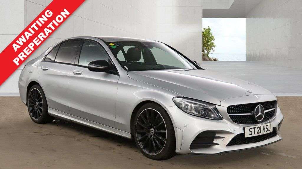 A 2021 MERCEDES-BENZ C CLASS 2.0 C220d AMG Line Night Edition (Premium) Saloon 4dr Diesel G-Tronic+ Euro A 2021 MERCEDES-BENZ C CLASS 2.0 C220d AMG Line Night Edition (Premium) Saloon 4dr Diesel G-Tronic+ Euro