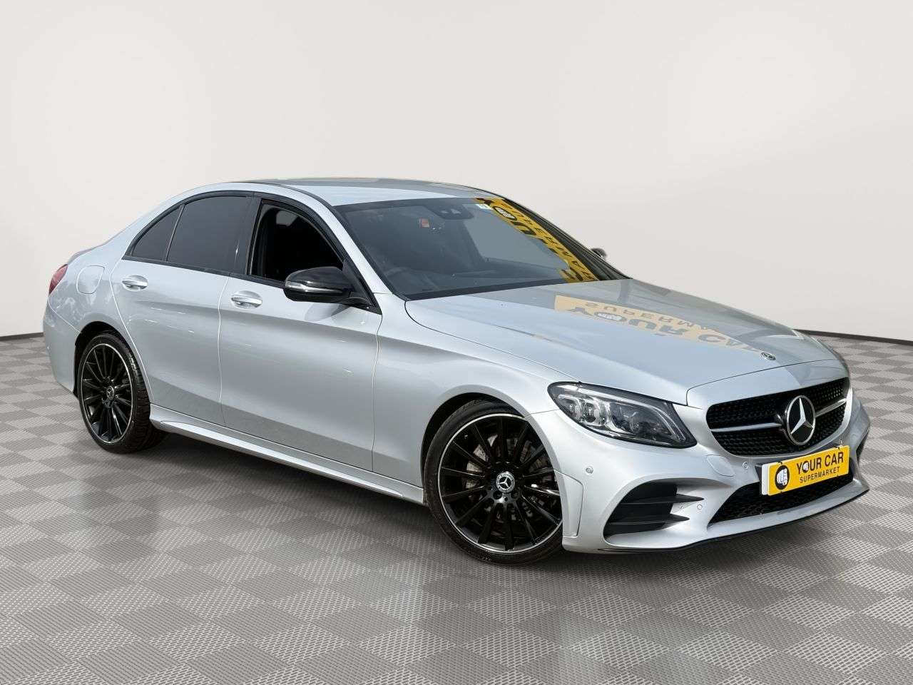 A 2021 MERCEDES-BENZ C CLASS 2.0 C220d AMG Line Night Edition (Premium) Saloon 4dr Diesel G-Tronic+ Euro A 2021 MERCEDES-BENZ C CLASS 2.0 C220d AMG Line Night Edition (Premium) Saloon 4dr Diesel G-Tronic+ Euro