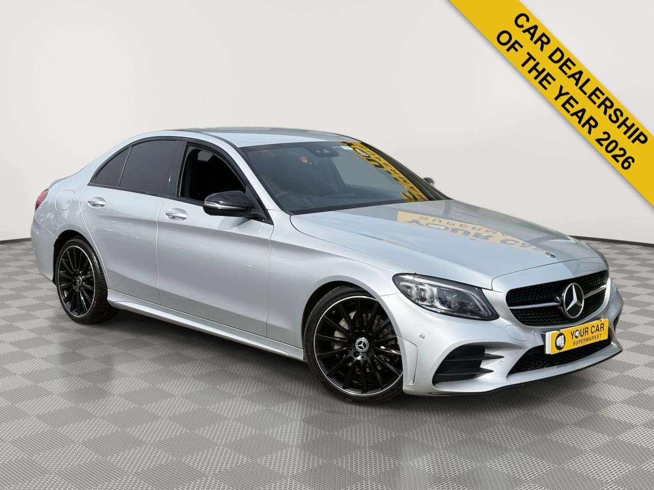 A 2021 MERCEDES-BENZ C CLASS 2.0 C220d AMG Line Night Edition (Premium) Saloon 4dr Diesel G-Tronic+ Euro A 2021 MERCEDES-BENZ C CLASS 2.0 C220d AMG Line Night Edition (Premium) Saloon 4dr Diesel G-Tronic+ Euro