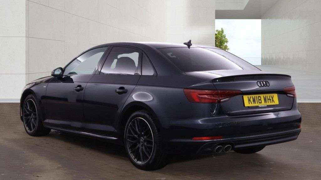 A 2018 AUDI A4 2.0 TDI Black Edition Saloon 4dr Diesel S Tronic Euro 6 (s/s) (150 ps) SERV A 2018 AUDI A4 2.0 TDI Black Edition Saloon 4dr Diesel S Tronic Euro 6 (s/s) (150 ps) SERV