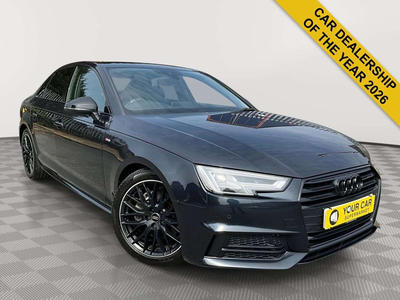 A 2018 AUDI A4 2.0 TDI Black Edition Saloon 4dr Diesel S Tronic Euro 6 (s/s) (150 ps) SERV A 2018 AUDI A4 2.0 TDI Black Edition Saloon 4dr Diesel S Tronic Euro 6 (s/s) (150 ps) SERV