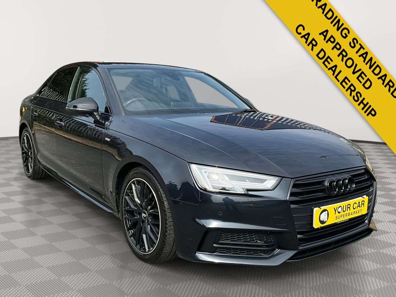 A 2018 AUDI A4 2.0 TDI Black Edition Saloon 4dr Diesel S Tronic Euro 6 (s/s) (150 ps) SERV A 2018 AUDI A4 2.0 TDI Black Edition Saloon 4dr Diesel S Tronic Euro 6 (s/s) (150 ps) SERV