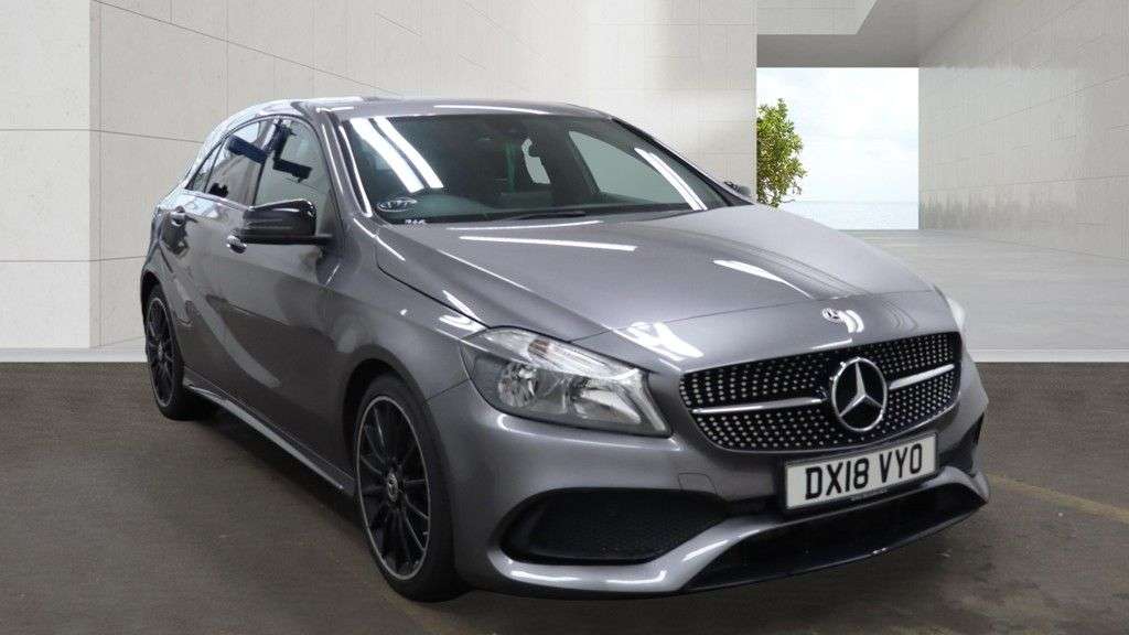 A 2018 MERCEDES-BENZ A CLASS 1.6 A200 AMG Line Hatchback 5dr Petrol 7G-DCT Euro 6 (s/s) (156 ps) LONG MO A 2018 MERCEDES-BENZ A CLASS 1.6 A200 AMG Line Hatchback 5dr Petrol 7G-DCT Euro 6 (s/s) (156 ps) LONG MO