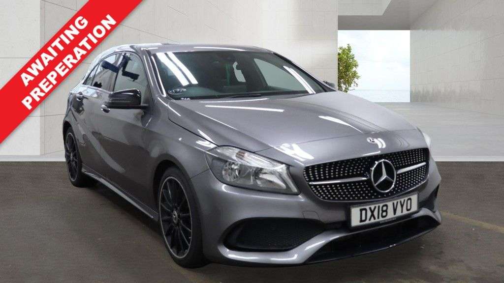 A 2018 MERCEDES-BENZ A CLASS 1.6 A200 AMG Line Hatchback 5dr Petrol 7G-DCT Euro 6 (s/s) (156 ps) LONG MO A 2018 MERCEDES-BENZ A CLASS 1.6 A200 AMG Line Hatchback 5dr Petrol 7G-DCT Euro 6 (s/s) (156 ps) LONG MO