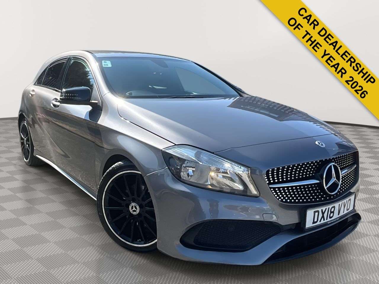 A 2018 MERCEDES-BENZ A CLASS 1.6 A200 AMG Line Hatchback 5dr Petrol 7G-DCT Euro 6 (s/s) (156 ps) LONG MO A 2018 MERCEDES-BENZ A CLASS 1.6 A200 AMG Line Hatchback 5dr Petrol 7G-DCT Euro 6 (s/s) (156 ps) LONG MO