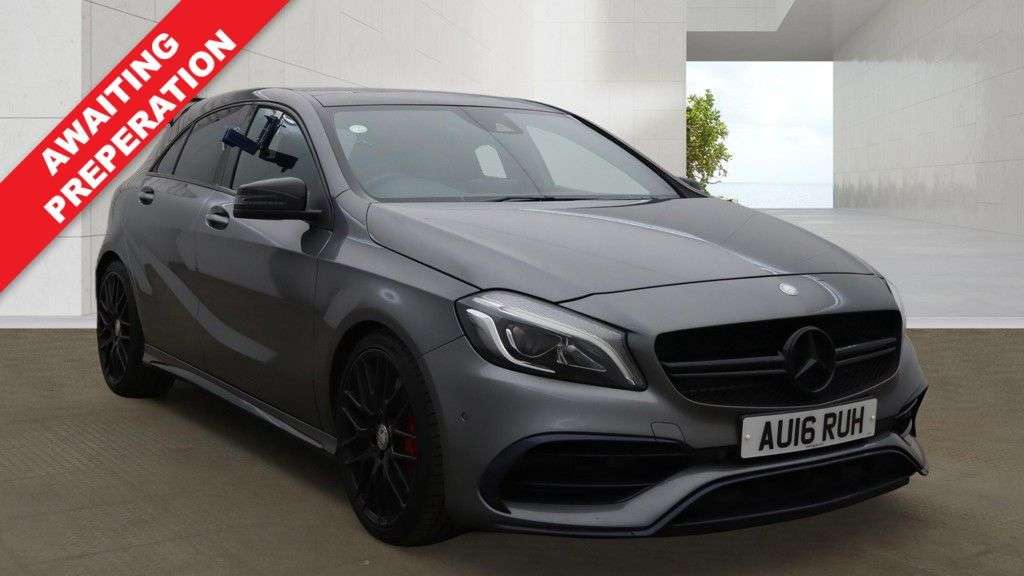 A 2016 MERCEDES-BENZ A CLASS 2.0 A45 AMG (Premium) Hatchback 5dr Petrol SpdS DCT 4MATIC Euro 6 (s/s) (38 A 2016 MERCEDES-BENZ A CLASS 2.0 A45 AMG (Premium) Hatchback 5dr Petrol SpdS DCT 4MATIC Euro 6 (s/s) (38