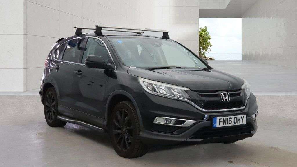 A 2016 HONDA CR-V 1.6 i-DTEC Black Edition SUV 5dr Diesel Manual 4WD Euro 6 (s/s) (160 ps) 1 A 2016 HONDA CR-V 1.6 i-DTEC Black Edition SUV 5dr Diesel Manual 4WD Euro 6 (s/s) (160 ps) 1