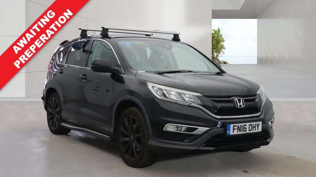 A 2016 HONDA CR-V 1.6 i-DTEC Black Edition SUV 5dr Diesel Manual 4WD Euro 6 (s/s) (160 ps) 1 A 2016 HONDA CR-V 1.6 i-DTEC Black Edition SUV 5dr Diesel Manual 4WD Euro 6 (s/s) (160 ps) 1