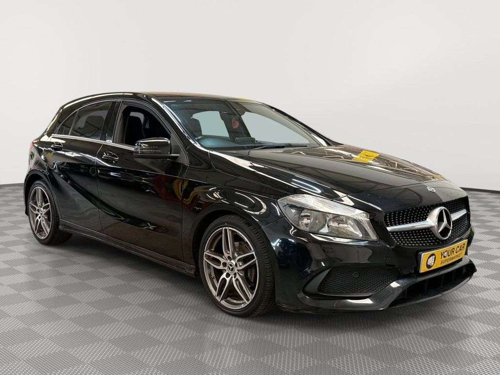 A 2016 MERCEDES-BENZ A CLASS 1.6 A180 AMG Line (Premium) Hatchback 5dr Petrol 7G-DCT Euro 6 (s/s) (122 p A 2016 MERCEDES-BENZ A CLASS 1.6 A180 AMG Line (Premium) Hatchback 5dr Petrol 7G-DCT Euro 6 (s/s) (122 p