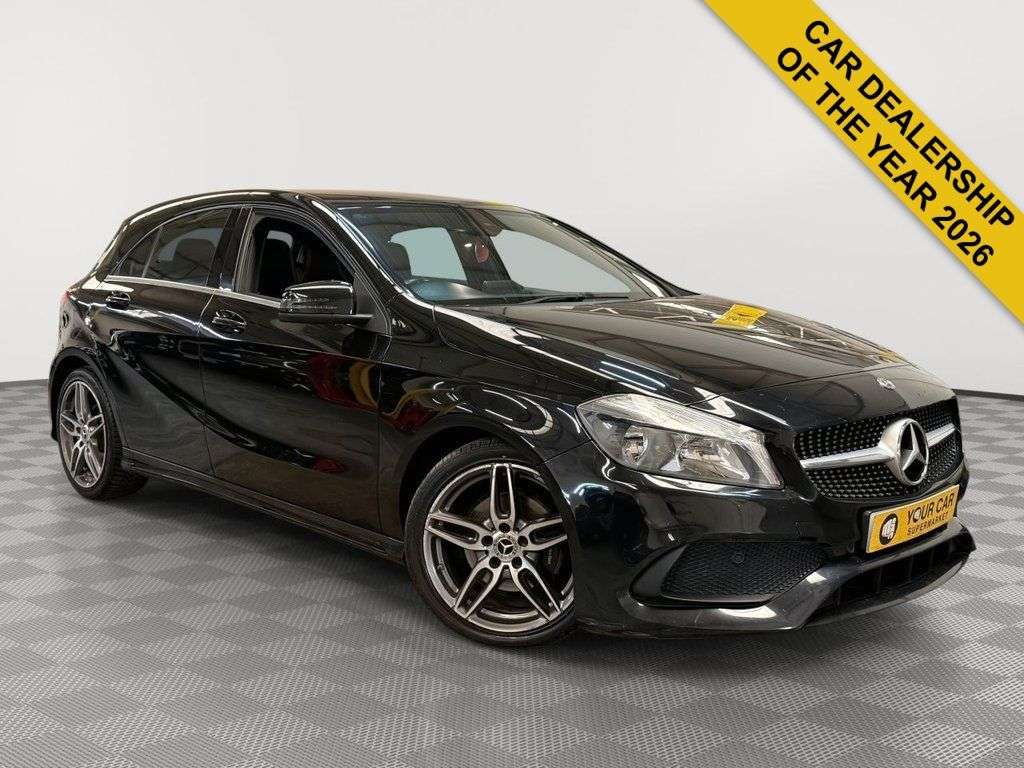 A 2016 MERCEDES-BENZ A CLASS 1.6 A180 AMG Line (Premium) Hatchback 5dr Petrol 7G-DCT Euro 6 (s/s) (122 p A 2016 MERCEDES-BENZ A CLASS 1.6 A180 AMG Line (Premium) Hatchback 5dr Petrol 7G-DCT Euro 6 (s/s) (122 p
