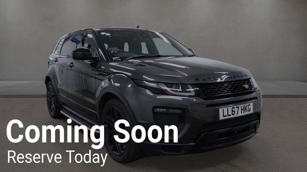 2017 LAND ROVER RANGE ROVER EVOQUE 2017 LAND ROVER RANGE ROVER EVOQUE