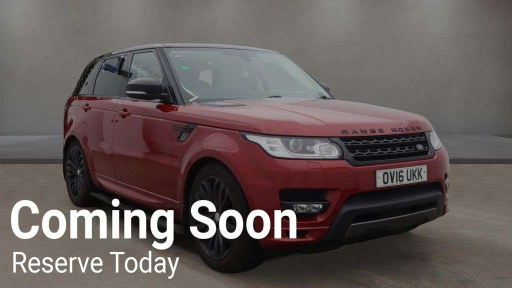 2016 LAND ROVER RANGE ROVER SPORT 2016 LAND ROVER RANGE ROVER SPORT