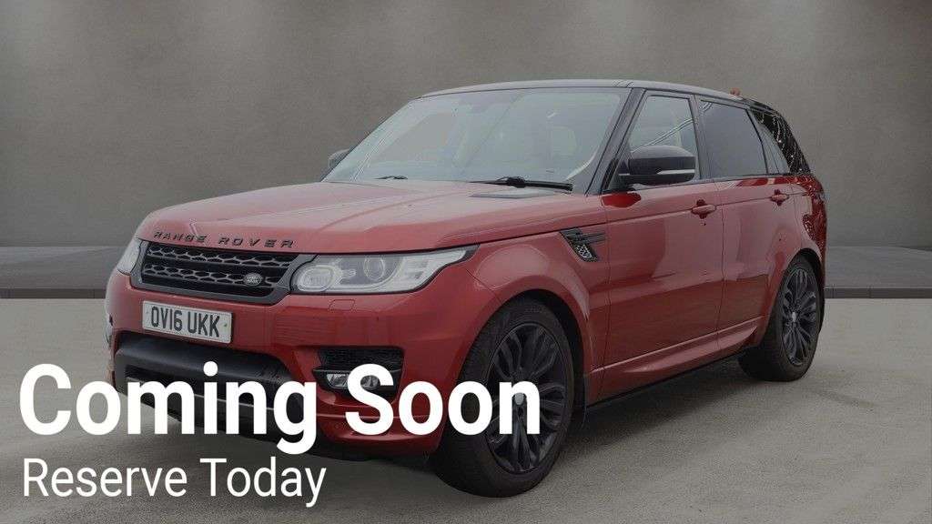 2016 LAND ROVER RANGE ROVER SPORT 2016 LAND ROVER RANGE ROVER SPORT