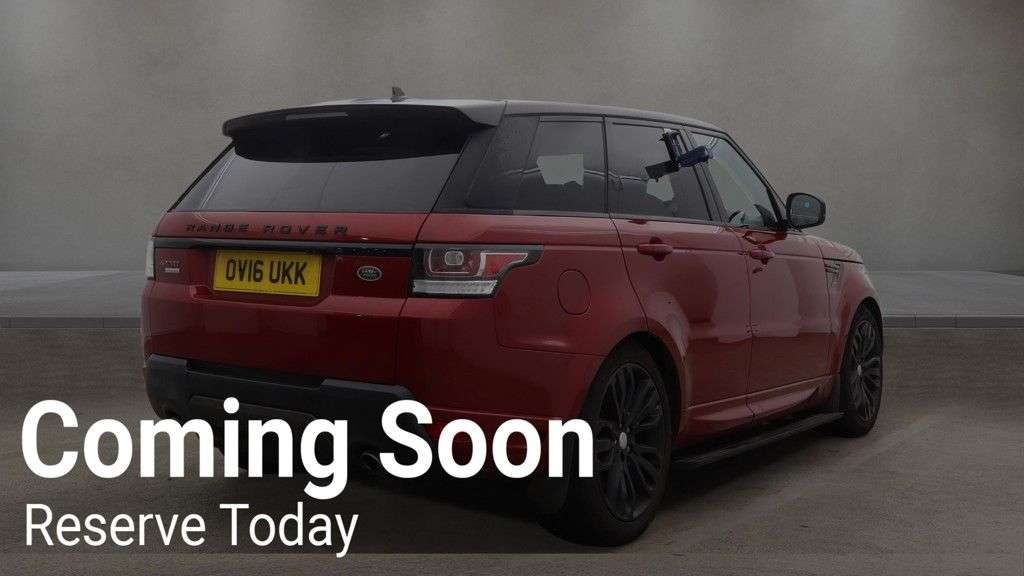 2016 LAND ROVER RANGE ROVER SPORT 2016 LAND ROVER RANGE ROVER SPORT