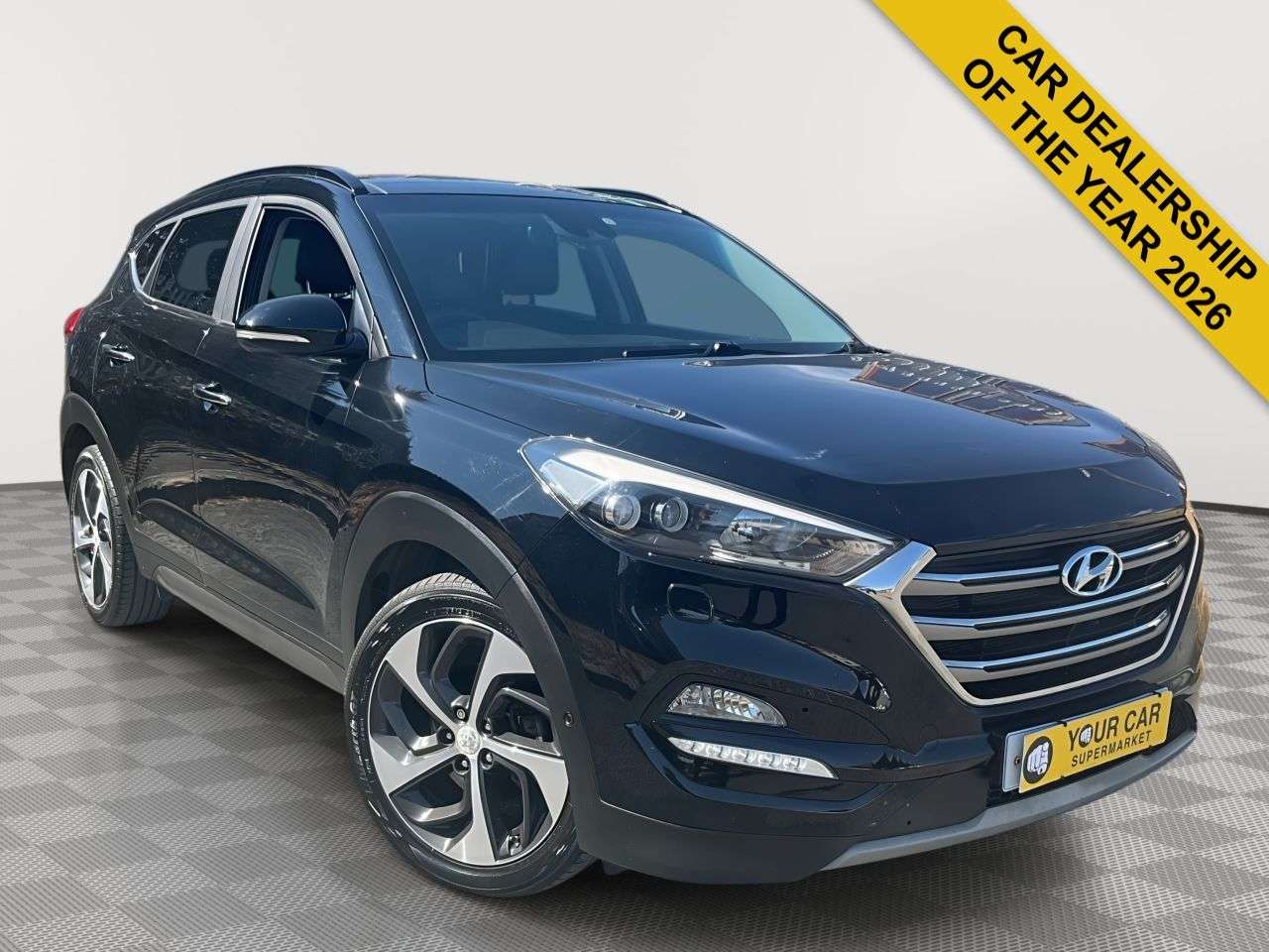 A 2017 HYUNDAI TUCSON 2.0 CRDi Premium SE SUV 5dr Diesel Auto 4WD Euro 6 (185 ps) 2 OWNERS / SERV A 2017 HYUNDAI TUCSON 2.0 CRDi Premium SE SUV 5dr Diesel Auto 4WD Euro 6 (185 ps) 2 OWNERS / SERV