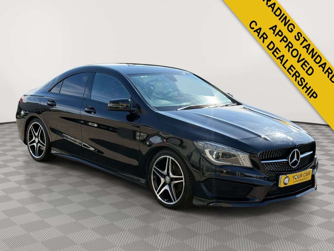 A 2015 MERCEDES-BENZ CLA 1.6 CLA180 AMG Sport Coupe 4dr Petrol Manual Euro 6 (s/s) (122 ps) Rear Cam A 2015 MERCEDES-BENZ CLA 1.6 CLA180 AMG Sport Coupe 4dr Petrol Manual Euro 6 (s/s) (122 ps) Rear Cam